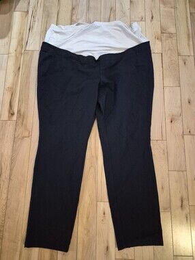 Stork & Babe women's size 4X black maternity pants